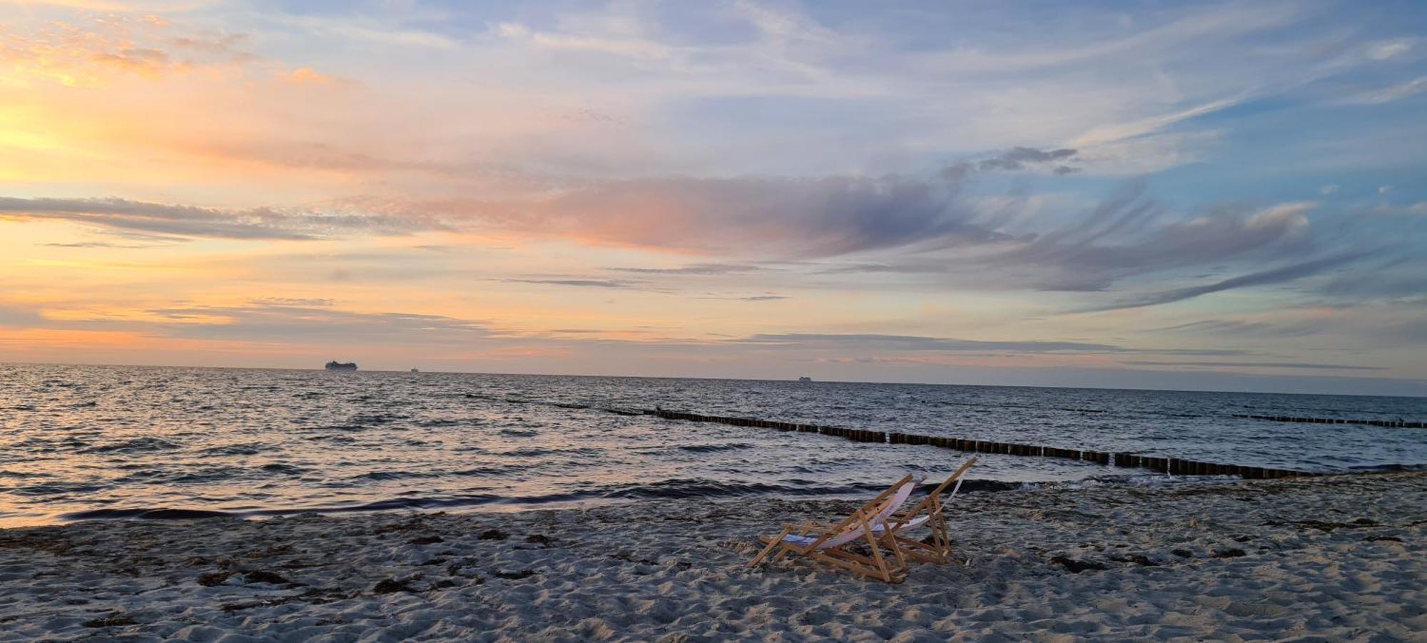 Ferienwohnung Ostseegras Markgrafenheide, 350M Bis Zur Ostsee, Unweit Von Warnemuende Rostock Exteriör bild